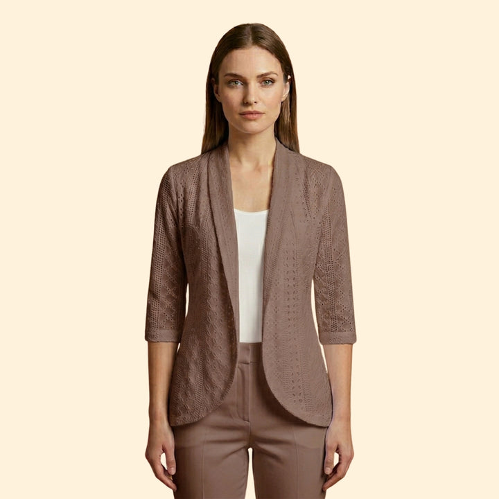 Women’s Kimono Jacket with Shawl Collar