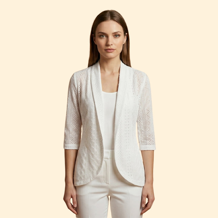 Women’s Kimono Jacket with Shawl Collar