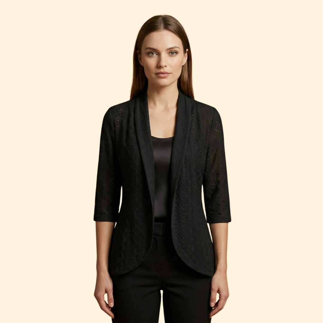 Women’s Kimono Jacket with Shawl Collar