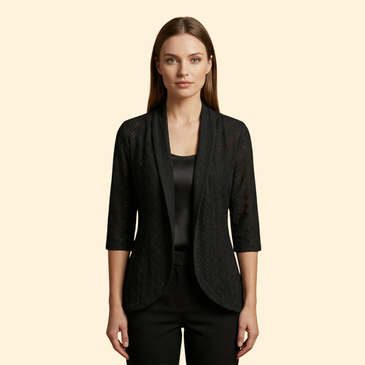Women’s Kimono Jacket with Shawl Collar