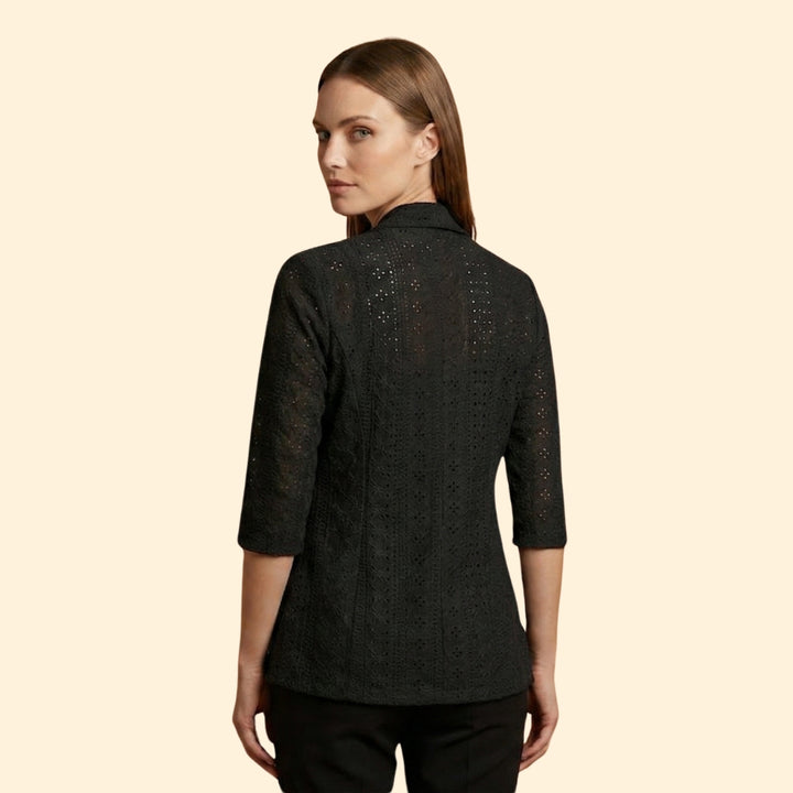 Women’s Kimono Jacket with Shawl Collar