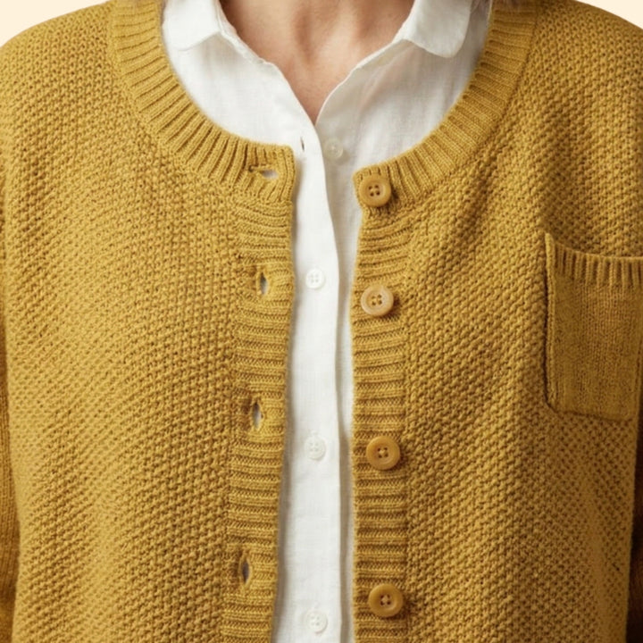 Women’s Knit Cardigan with Front Pocket