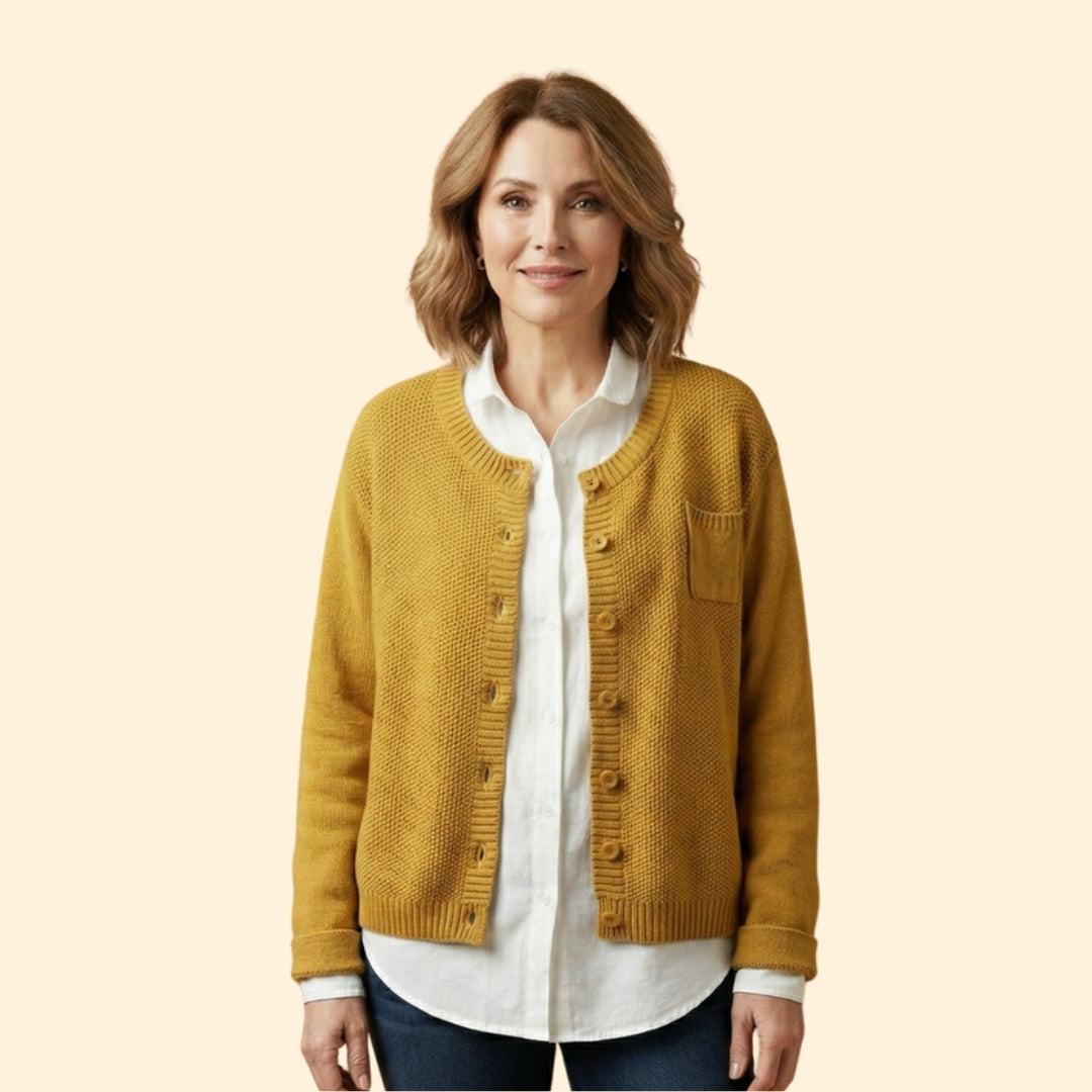 Women’s Knit Cardigan with Front Pocket