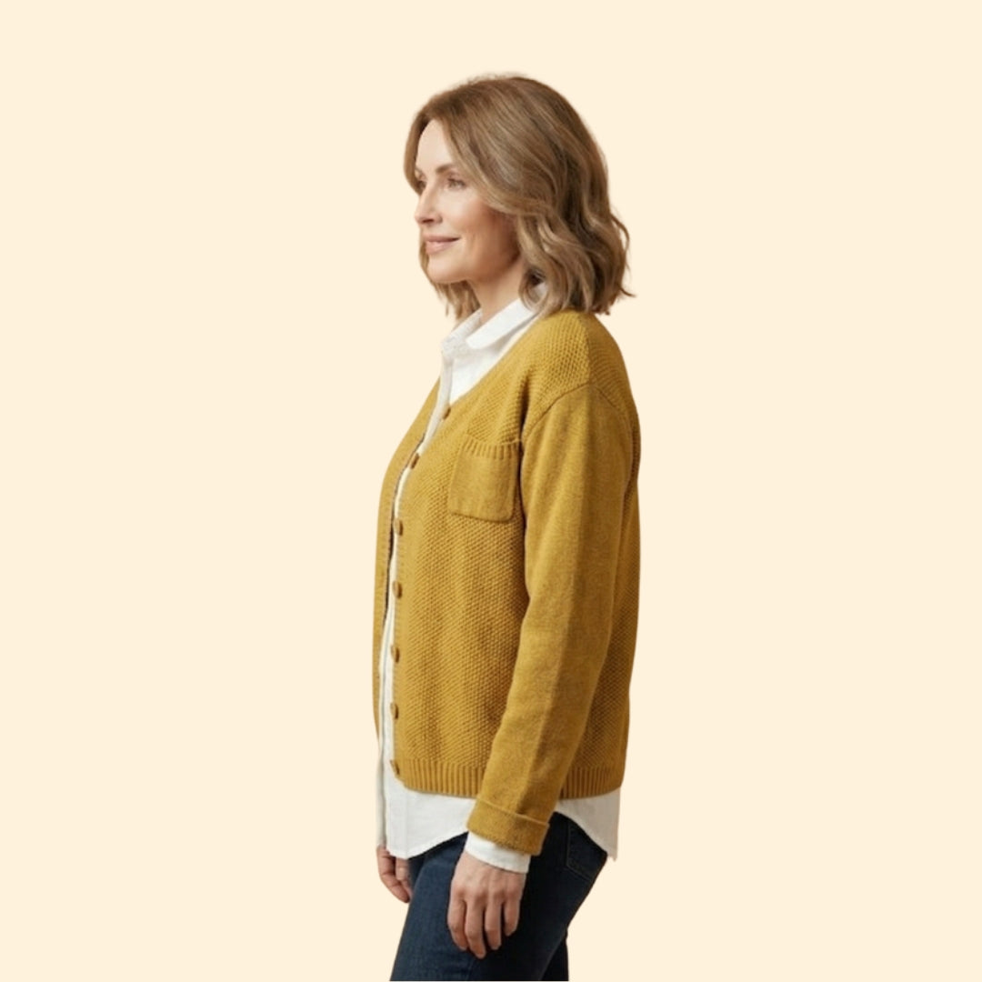 Women’s Knit Cardigan with Front Pocket