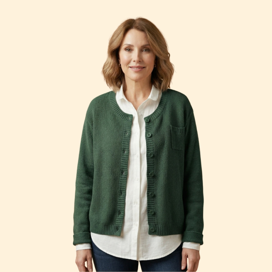 Women’s Knit Cardigan with Front Pocket