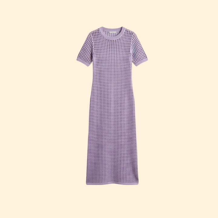Women’s Knit Dress with Short Sleeves
