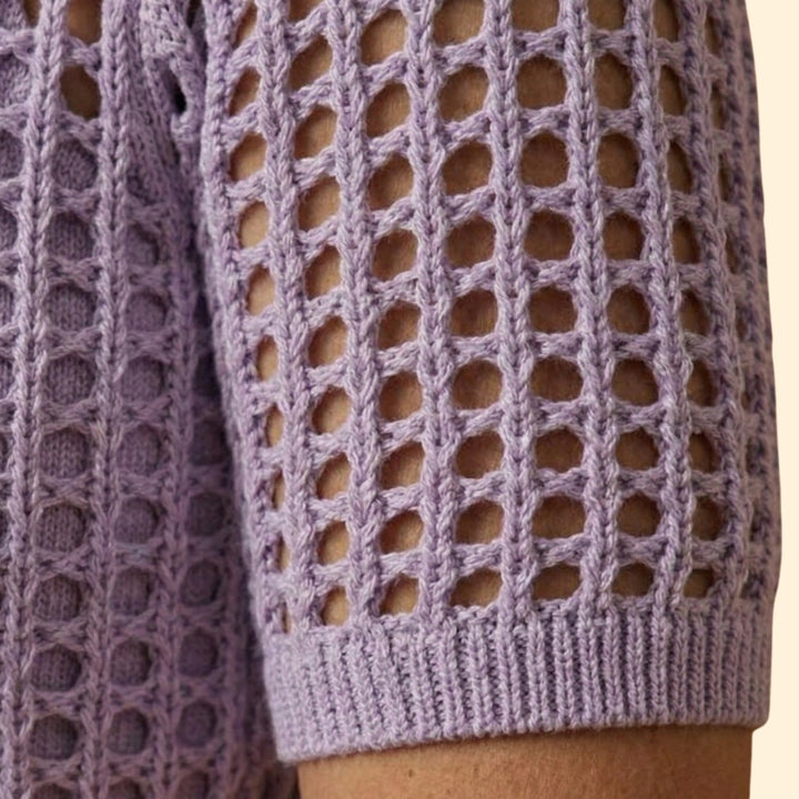 Women’s Knit Dress with Short Sleeves