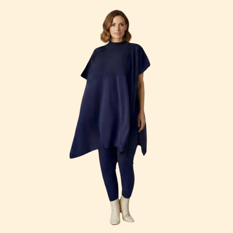 Women’s Knit Set with Relaxed Fit and Leggings