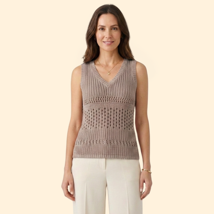 Women’s Tank Top with V-Neckline