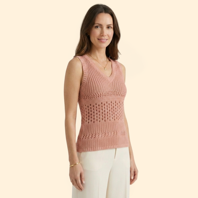 Women’s Tank Top with V-Neckline