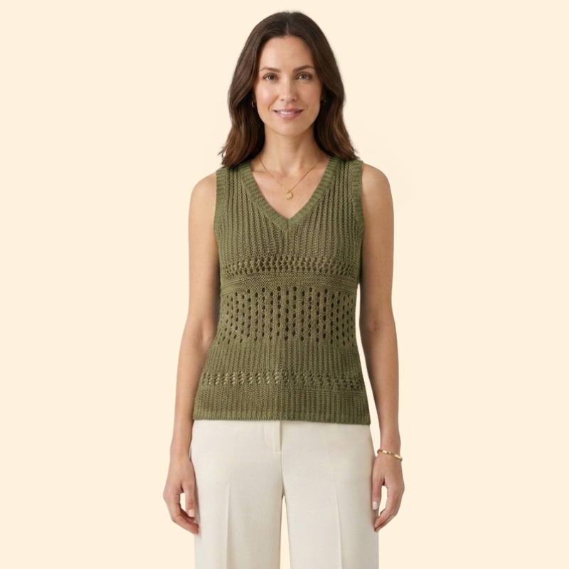 Women’s Tank Top with V-Neckline