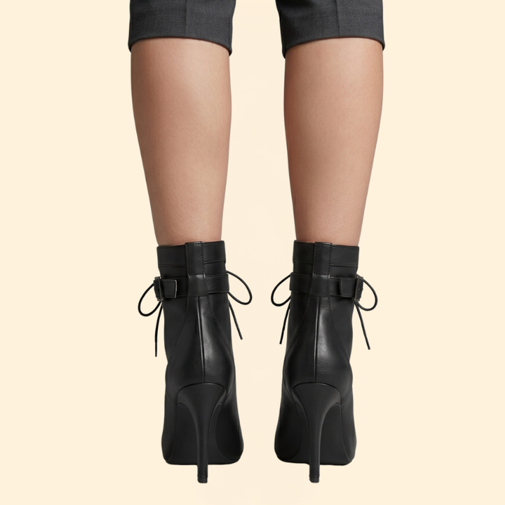 Women’s Lace-up Heeled Boots