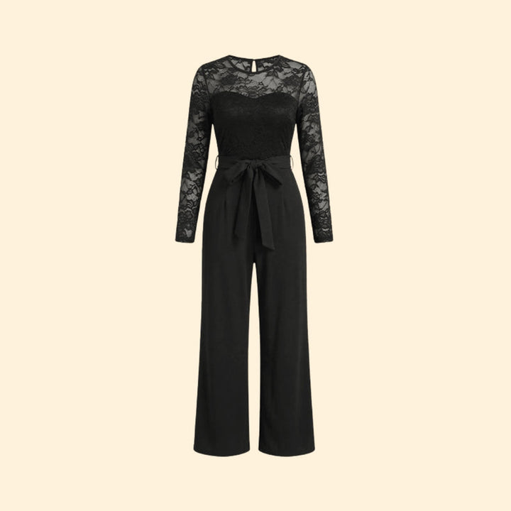 Women’s Elegant Jumpsuit Lace Top