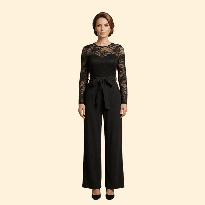 Women’s Elegant Jumpsuit Lace Top
