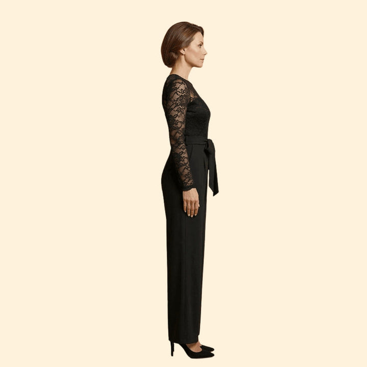 Women’s Elegant Jumpsuit Lace Top