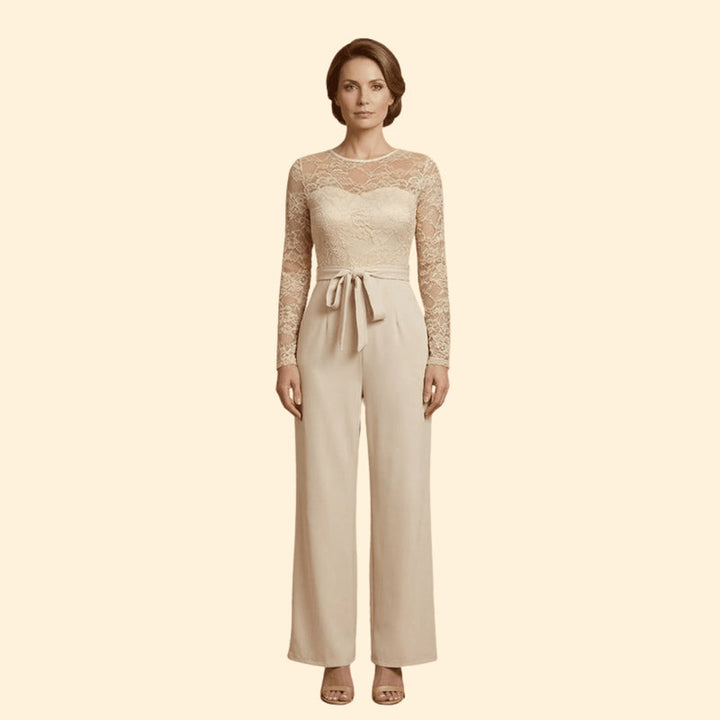 Women’s Elegant Jumpsuit Lace Top