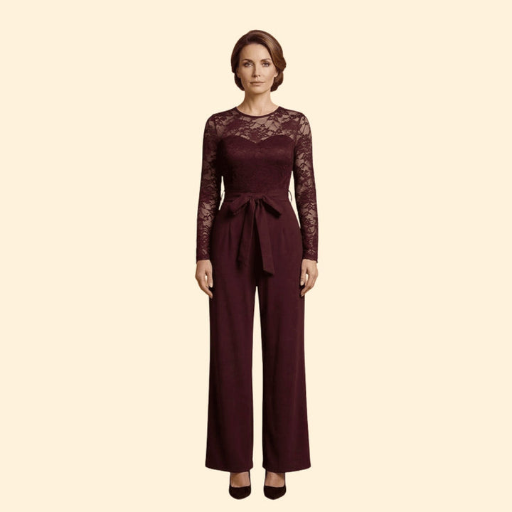 Women’s Elegant Jumpsuit Lace Top