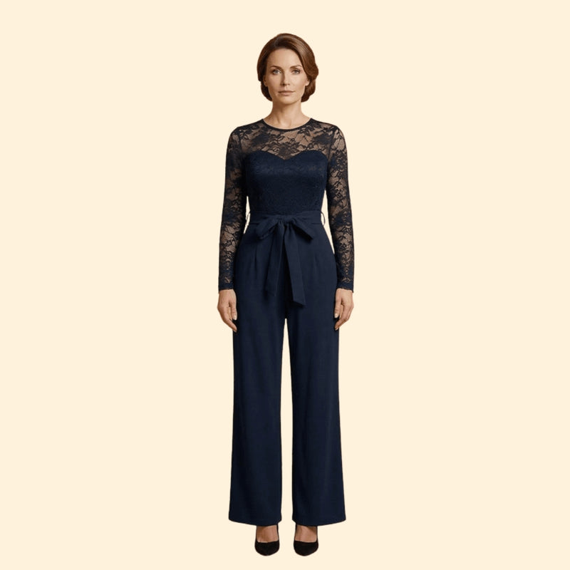 Women’s Elegant Jumpsuit Lace Top