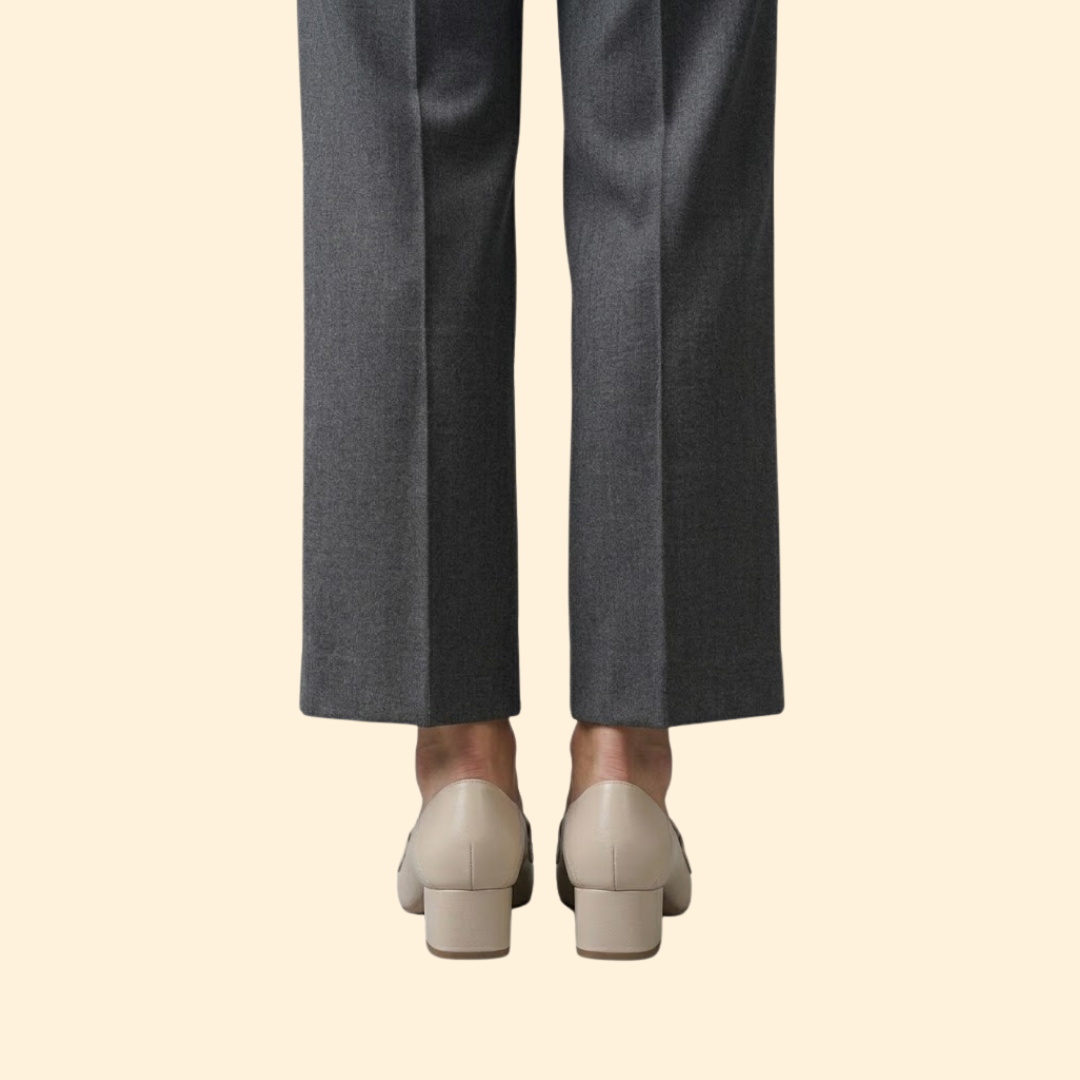 Women’s Leather Loafers with Chain