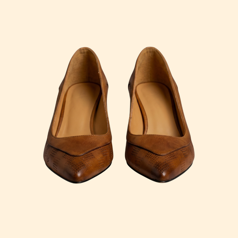 Women’s Leather Pumps with Heels