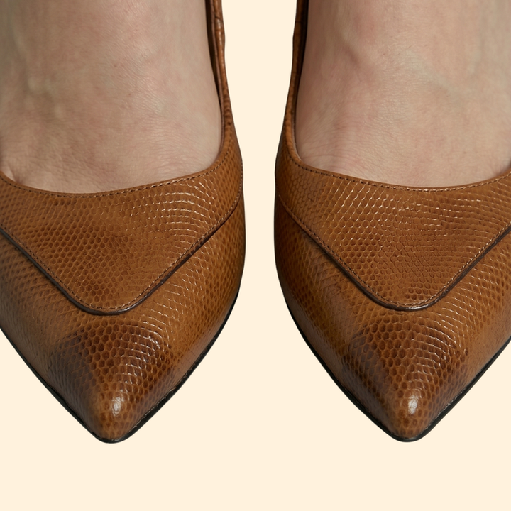 Women’s Leather Pumps with Heels