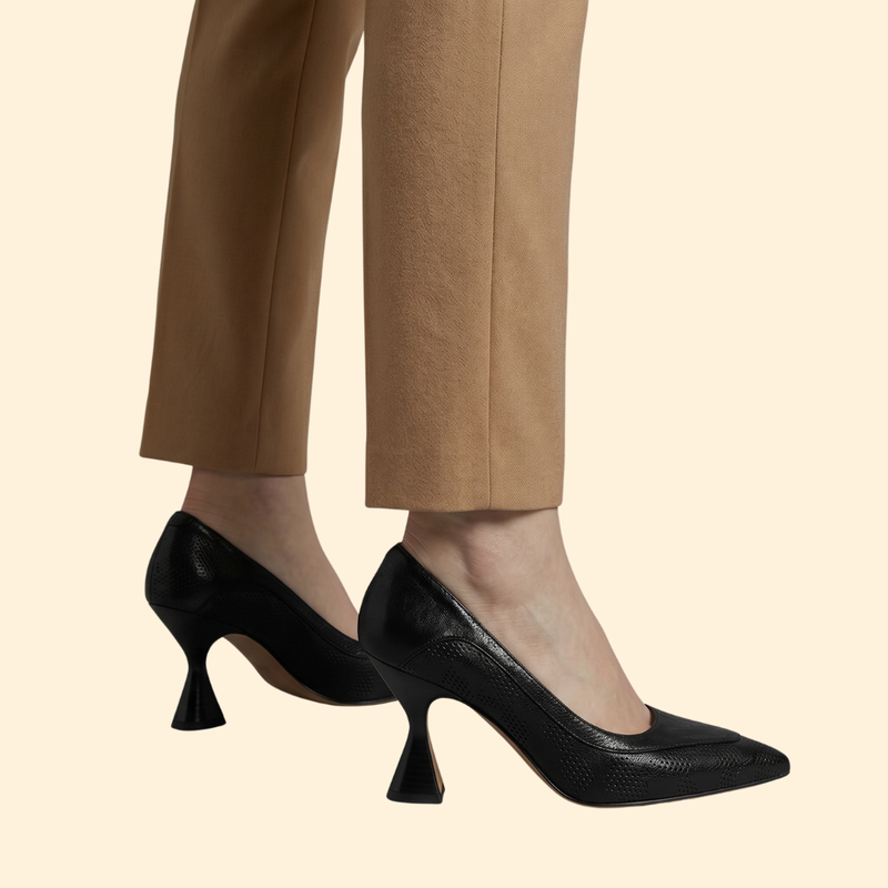 Women’s Leather Pumps with Heels