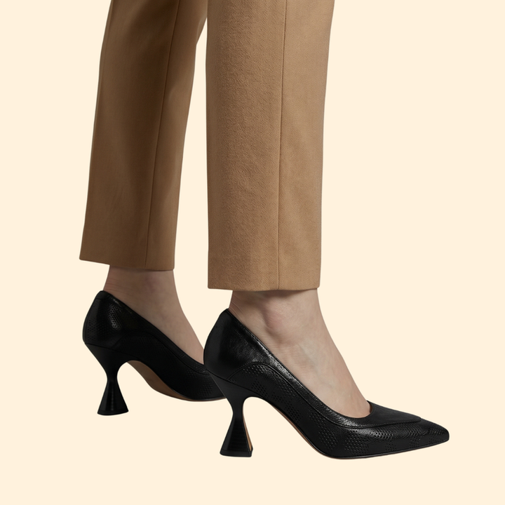 Women’s Leather Pumps with Heels