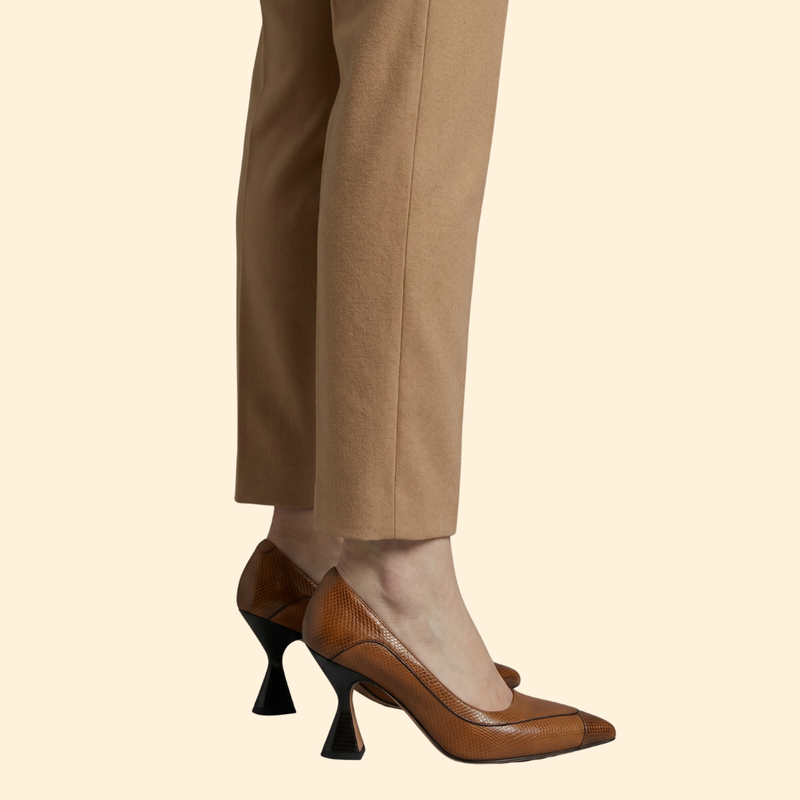 Women’s Leather Pumps with Heels