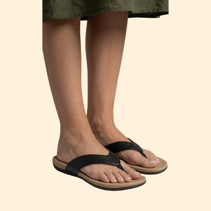 Women’s Leather Sandals with Straps