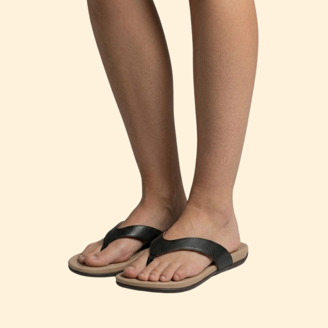 Women’s Leather Sandals with Straps