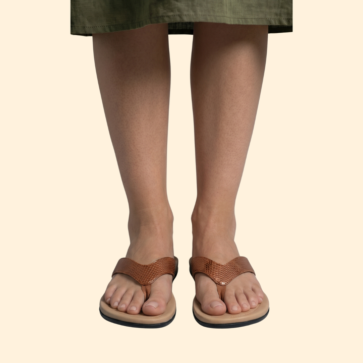Women’s Leather Sandals with Straps