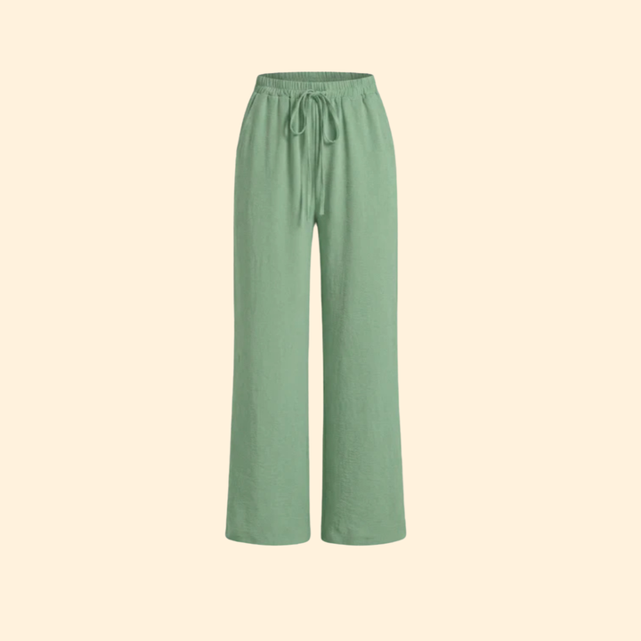 Women’s Lightweight Pants with Adjustable Waistband