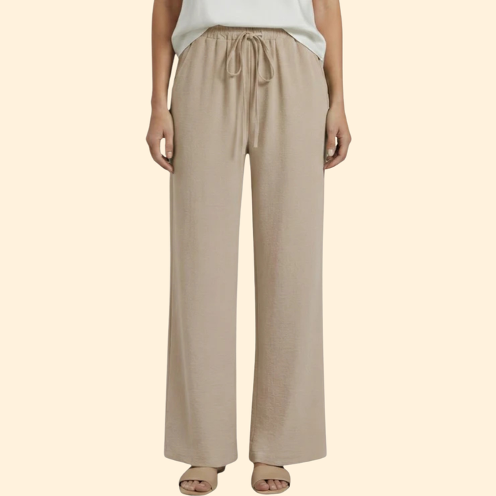 Women’s Lightweight Pants with Adjustable Waistband
