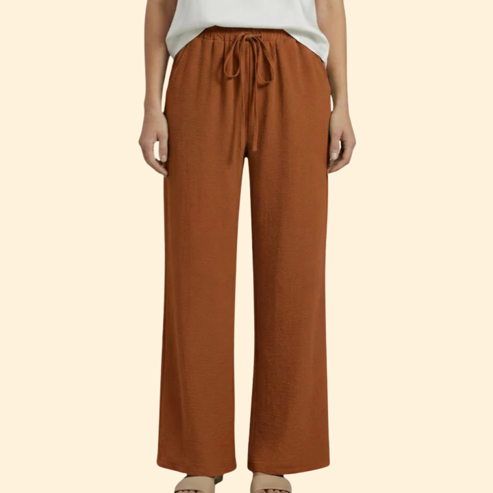 Women’s Lightweight Pants with Adjustable Waistband