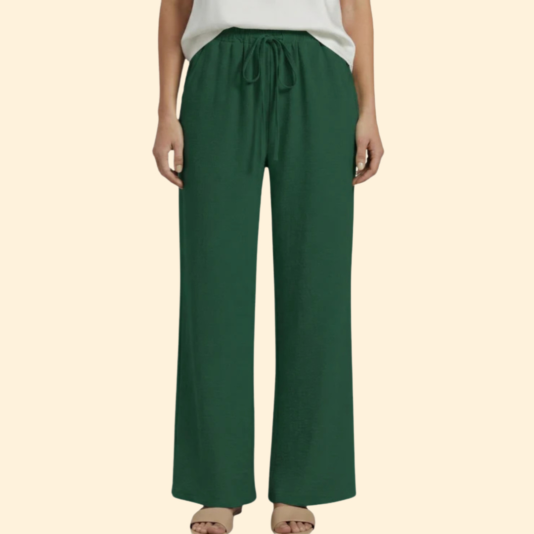 Women’s Lightweight Pants with Adjustable Waistband