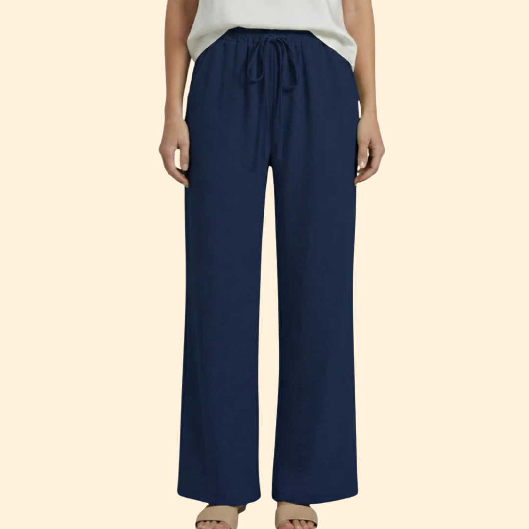 Women’s Lightweight Pants with Adjustable Waistband
