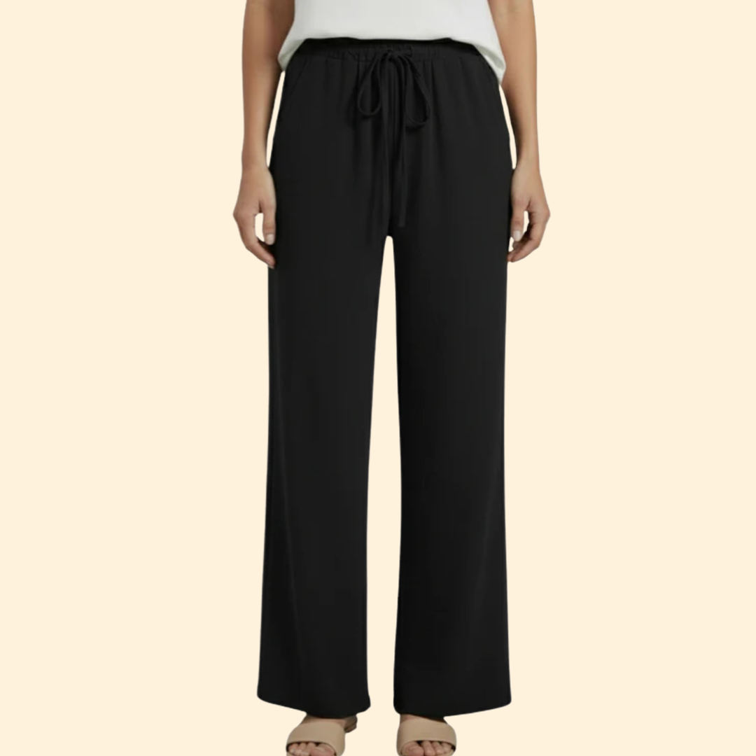 Women’s Lightweight Pants with Adjustable Waistband