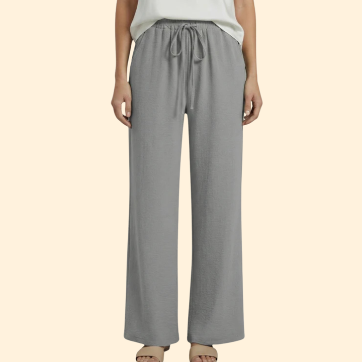 Women’s Lightweight Pants with Adjustable Waistband
