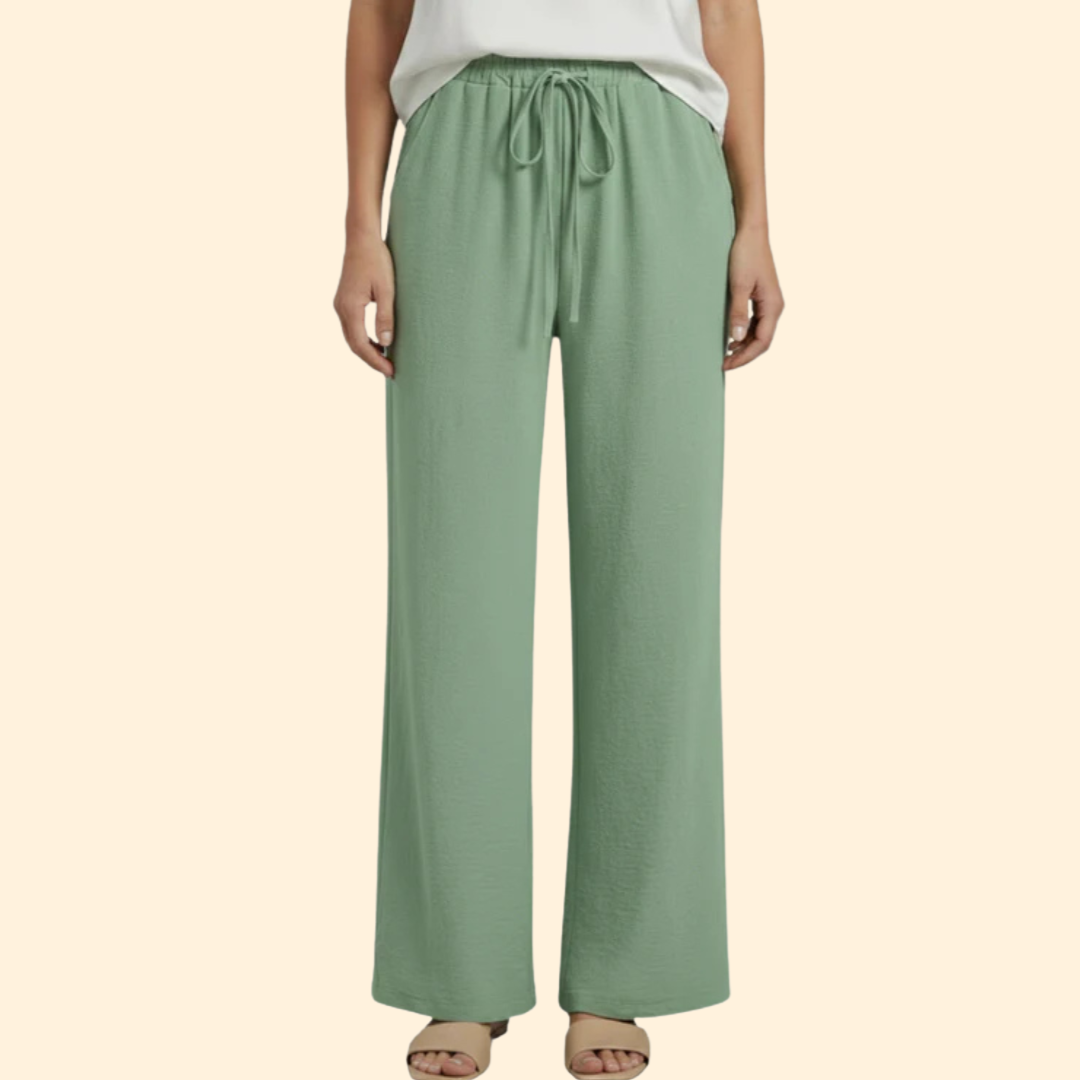Women’s Lightweight Pants with Adjustable Waistband