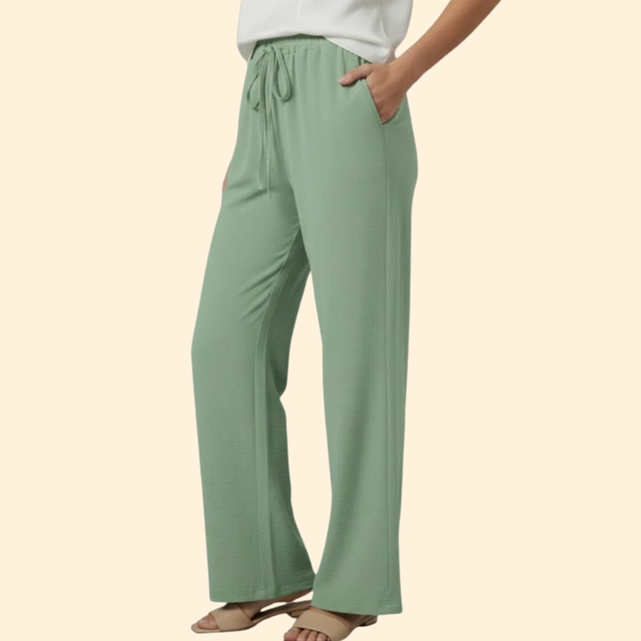 Women’s Lightweight Pants with Adjustable Waistband