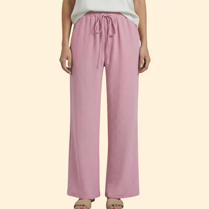 Women’s Lightweight Pants with Adjustable Waistband