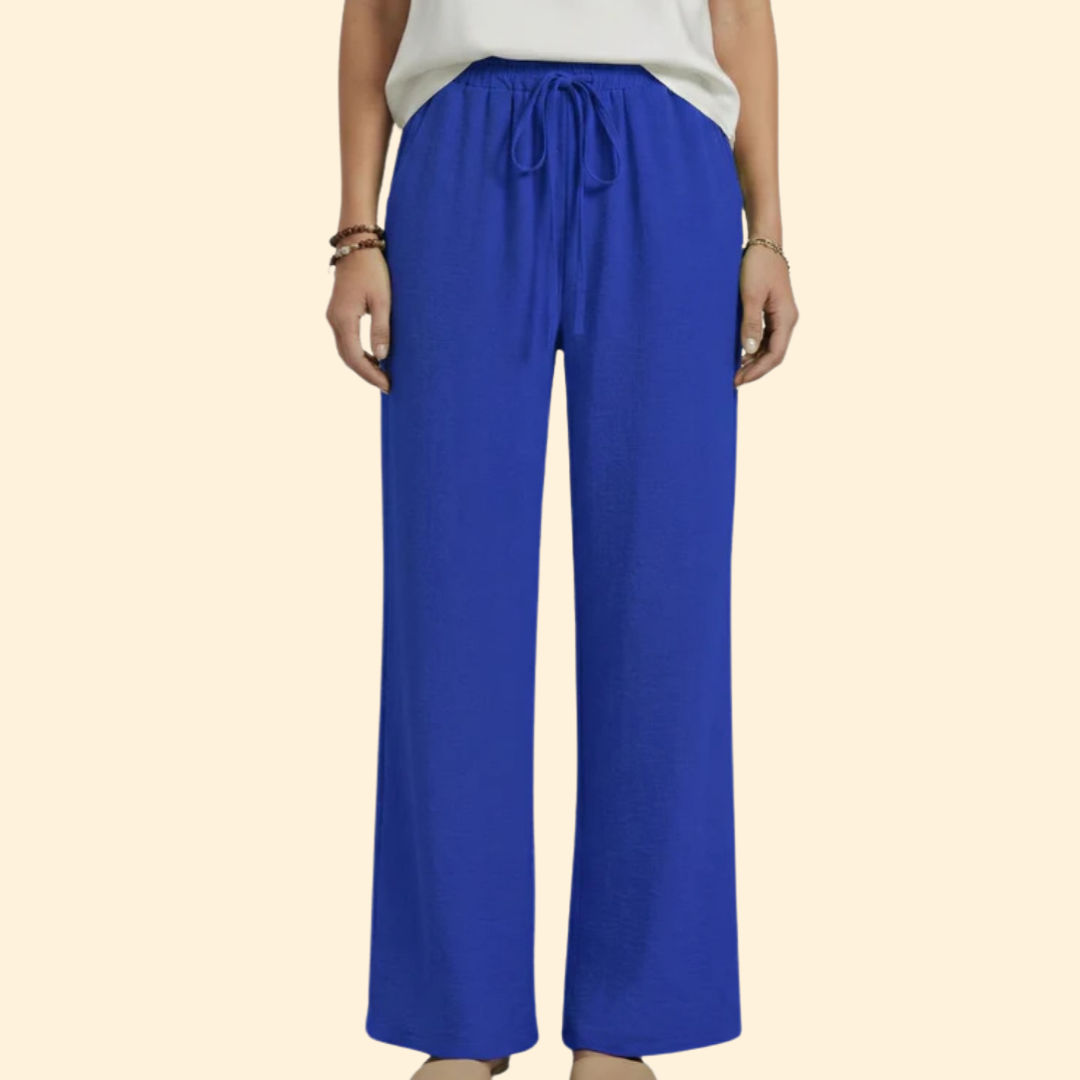 Women’s Lightweight Pants with Adjustable Waistband