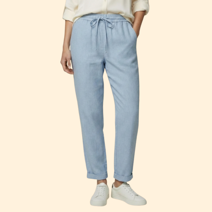 Women’s Lightweight Pants with Stretch Waistband
