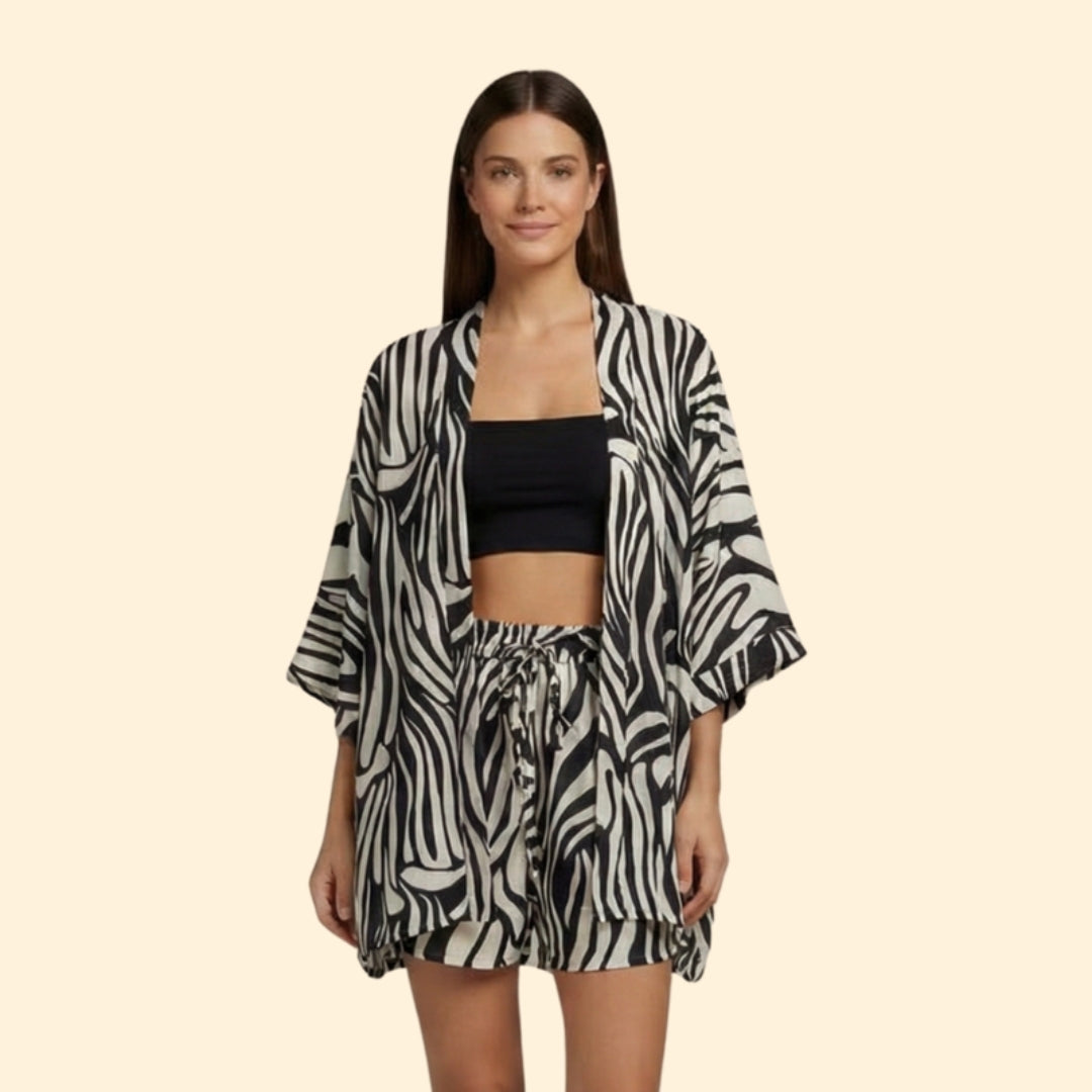 Women’s Lightweight Set with Relaxed Fit Jacket