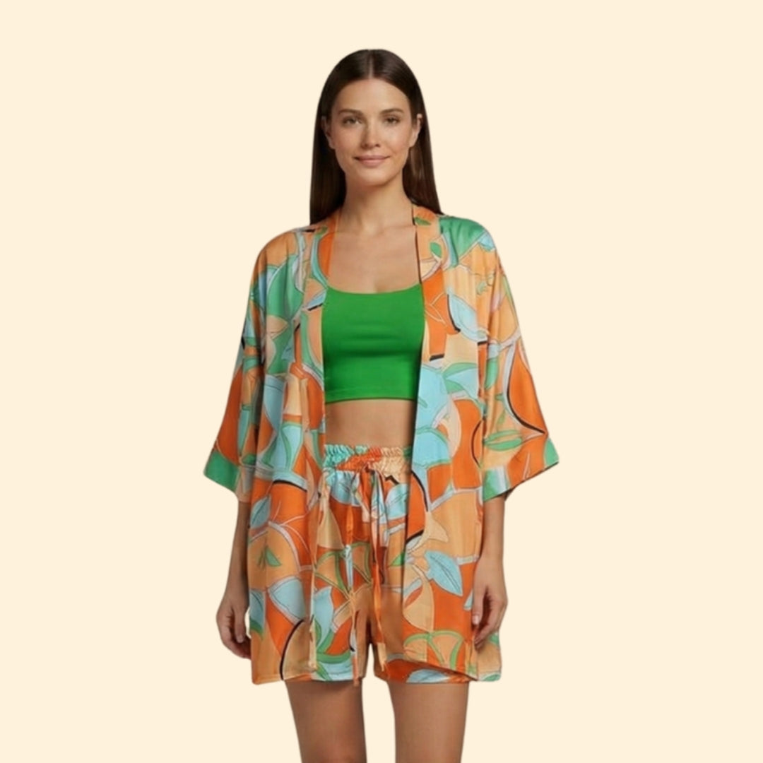 Women’s Lightweight Set with Relaxed Fit Jacket
