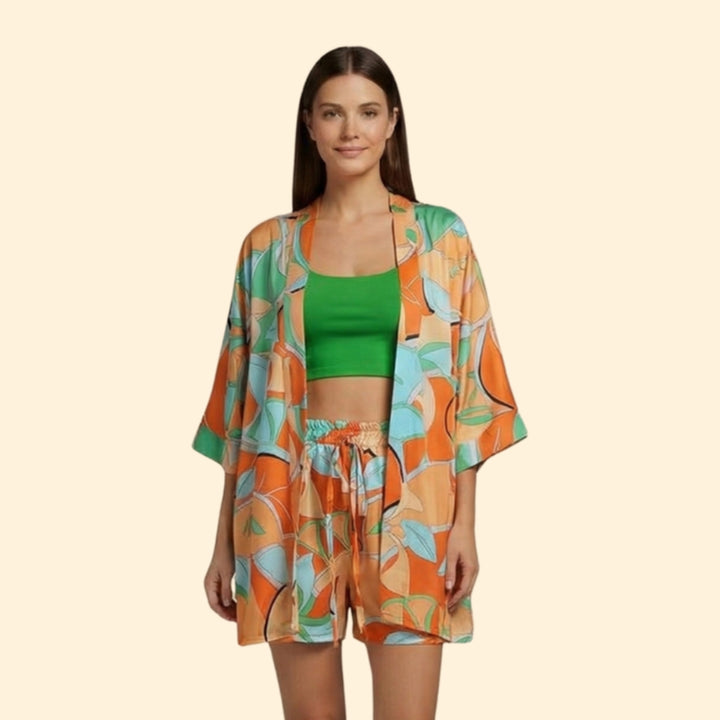 Women’s Lightweight Set with Relaxed Fit Jacket