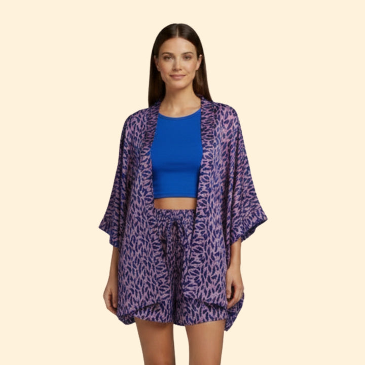 Women’s Lightweight Set with Relaxed Fit Jacket