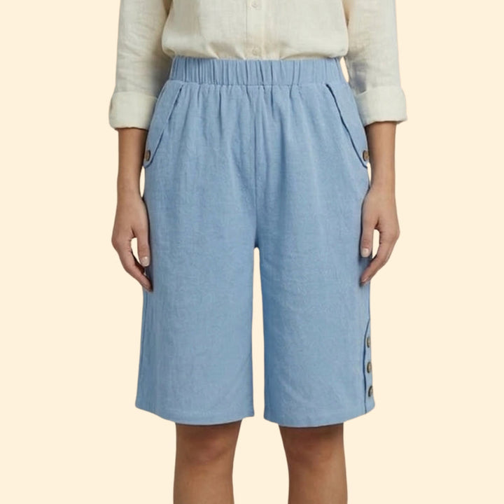 Women’s Lightweight Shorts with Elastic Waistband