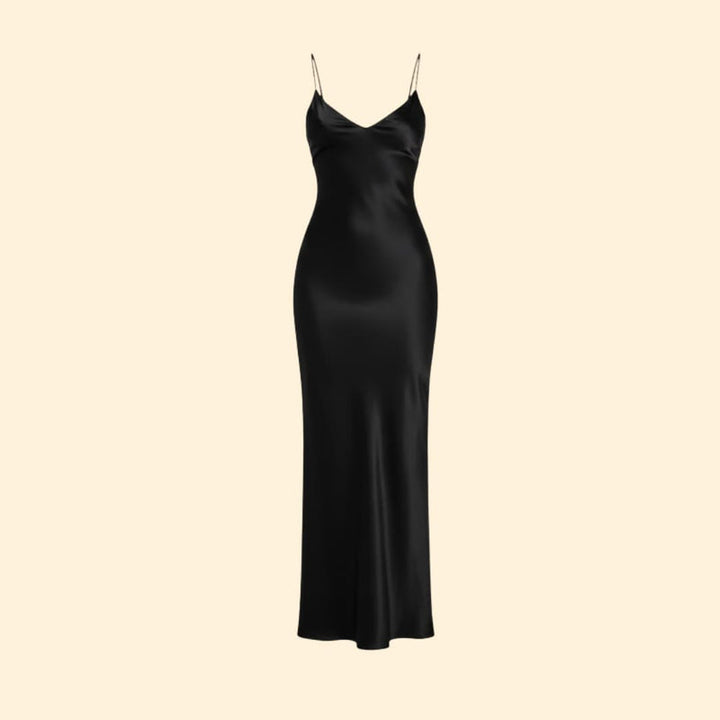 Women’s Long Dress with Fitted Silhouette