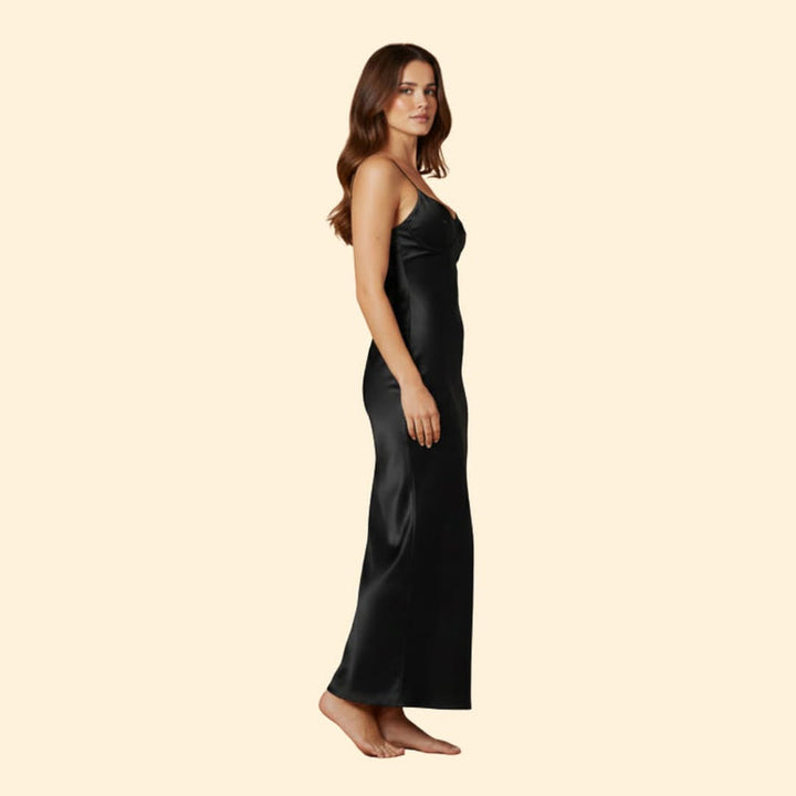 Women’s Long Dress with Fitted Silhouette